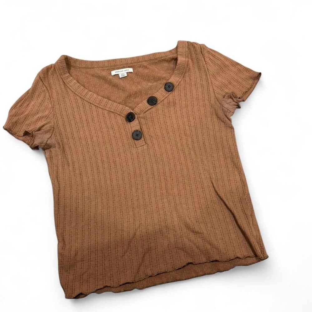 American Eagle Outfitters Brown Top
